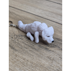 Breloczek Great Pyrenees 3d - Seria Psów Brelok Druk3d fidget Keychain