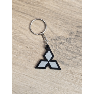 Breloczek Mitsubishi - Świeci w Nocy! 3d - Druk3d fidget Keychain mixGadzet