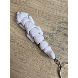 Breloczek Great Pyrenees 3d - Seria Psów Brelok Druk3d fidget Keychain