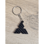 Breloczek Mitsubishi - Świeci w Nocy! 3d - Druk3d fidget Keychain mixGadzet