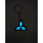 Breloczek Mitsubishi - Świeci w Nocy! 3d - Druk3d fidget Keychain mixGadzet