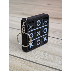 Brelok Gra Kółko i krzyżyk – Brelok 3d - Druk3d fidget Keychain mixGadzet