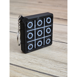 Brelok Gra Kółko i krzyżyk – Brelok 3d - Druk3d fidget Keychain mixGadzet