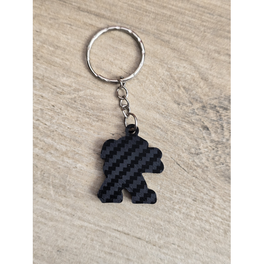 Breloczek Peugeot - Świeci w Nocy! 3d - Druk3d fidget Keychain mixGadzet