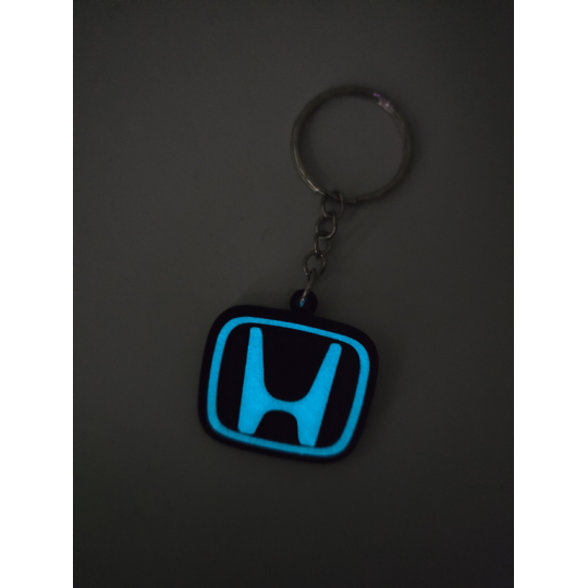 Breloczek Honda - Świeci w Nocy! 3d - Druk3d fidget Keychain mixGadzet