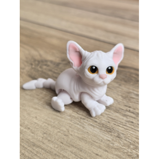 Figurka Kota Sphynx 3d - Druk3d fidget mixGadzet
