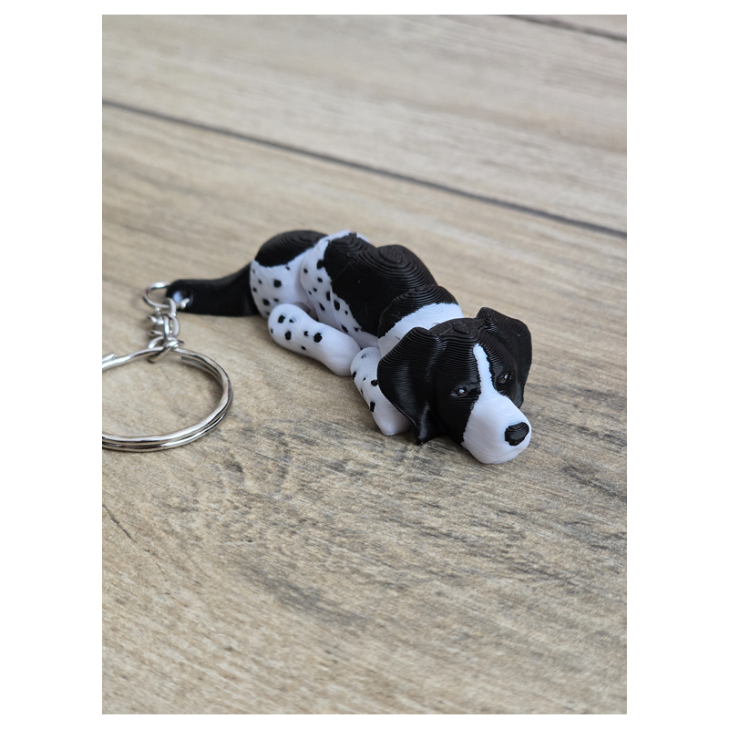 Breloczek GSP 3d - Seria Psów Brelok Druk3d fidget Keychain
