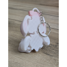Breloczek Mrs Bunny Króliczek 3d - Brelok Druk3d fidget Keychain mixGadzet