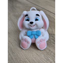 Breloczek Mr Bunny Króliczek 3d - Brelok Druk3d fidget Keychain mixGadzet