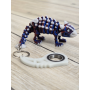 Świecący Keyspinner + Ankylozaur 2w1- KeyRambit KeyFlipper Druk3d Fidget