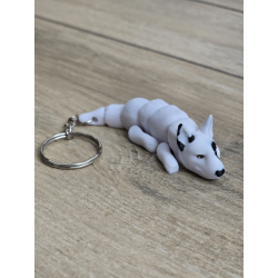Breloczek Bull Terrier 3d -...