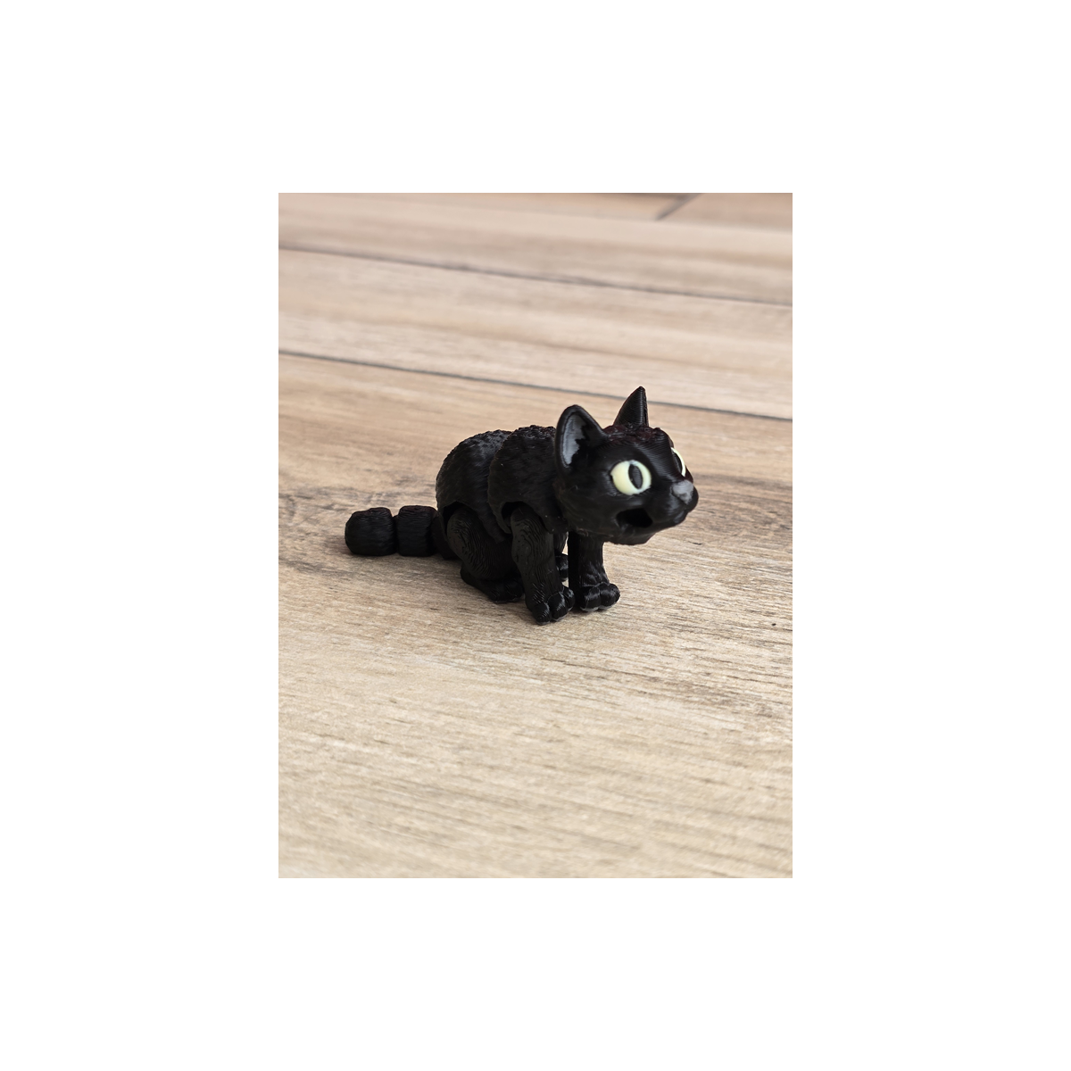 Mini figurka Czarnego Kota 3d - Druk3d fidget mixGadzet