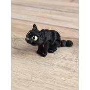 Mini figurka Czarnego Kota 3d - Druk3d fidget mixGadzet