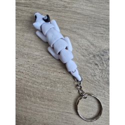 Breloczek Bull Terrier 3d - Seria Psów Brelok Druk3d fidget Keychain