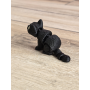 Mini figurka Czarnego Kota 3d - Druk3d fidget mixGadzet