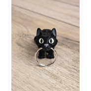 Breloczek Czarnego Kota 3d - Brelok Druk3d fidget Keychain mixGadzet