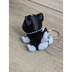 Breloczek Husky 3d - Piesek Dog Brelok Druk3d fidget Keychain mixGadzet