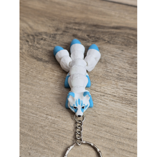 Uroczy Breloczek Lisek Fantasy - Brelok Druk 3D