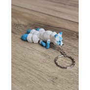 Uroczy Breloczek Lisek Fantasy - Brelok Druk 3D