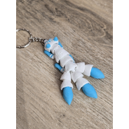 Uroczy Breloczek Lisek Fantasy - Brelok Druk 3D