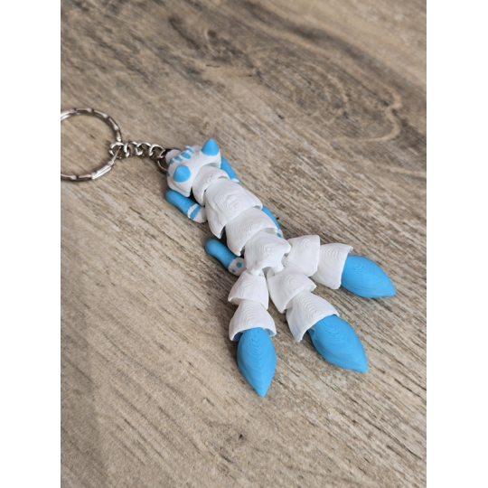 Uroczy Breloczek Lisek Fantasy - Brelok Druk 3D