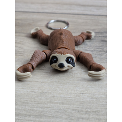Breloczek Leniwiec 3d - Sloth Brelok Druk3d fidget Keychain