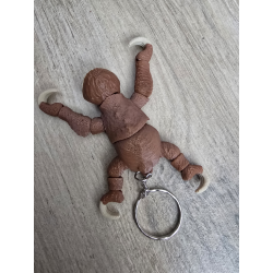 Breloczek Leniwiec 3d - Sloth Brelok Druk3d fidget Keychain