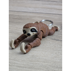 Breloczek Leniwiec 3d - Sloth Brelok Druk3d fidget Keychain
