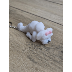 Breloczek Maltańczyk 3d - Seria Psów Dog Brelok Druk3d fidget Keychain