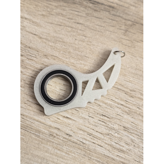 Świecący Keyspinner - Brelok Druk3d KeyRambit KeyFlipper fidget Keychain