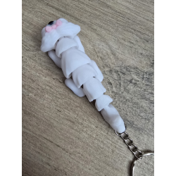 Breloczek Maltańczyk 3d - Seria Psów Dog Brelok Druk3d fidget Keychain