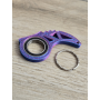 Keyspinner dwukolorowy - Brelok Druk3d KeyRambit KeyFlipper fidget Keychain