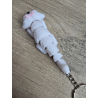 Breloczek Maltańczyk 3d - Seria Psów Dog Brelok Druk3d fidget Keychain