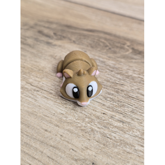 Mini Figurka Chomik 3d - Druk3d fidget mixGadzet