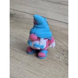 Gnon Girl 2w1 Brelok i magnes na lodówkę 3d - Brelok Druk3d fidget Keychain