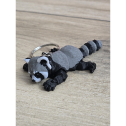 Breloczek Szop Pracz 3d - Brelok Druk3d fidget Keychain mixGadzet