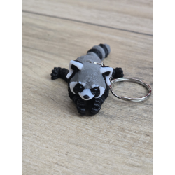 Breloczek Szop Pracz 3d - Brelok Druk3d fidget Keychain mixGadzet