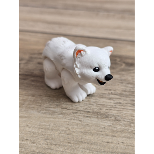 Figurka Misia Polarnego 3d - Druk3d fidget mixGadzet
