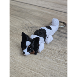 Breloczek Papillon 3d - Seria Psów Brelok Druk3d fidget Keychain mixGadzet