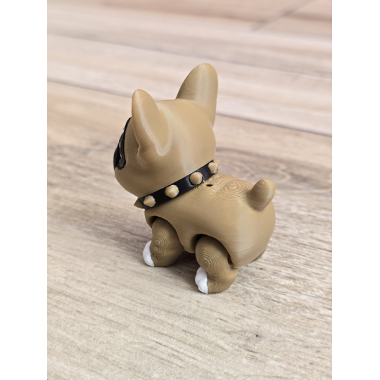 Figurka Buldog Francuski 3d - Druk3d fidget mixGadzet