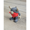 Breloczek Flexi-Viking Gnome 3d - Brelok Druk3d fidget Keychain mixGadzet