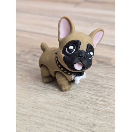 Figurka Buldog Francuski 3d - Druk3d fidget mixGadzet