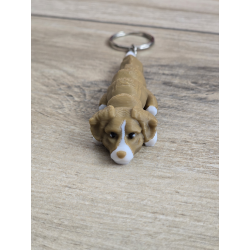 Breloczek Toller 3d - Seria Psów Brelok Druk3d fidget Keychain mixGadzet