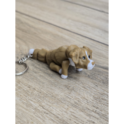 Breloczek Toller 3d - Seria Psów Brelok Druk3d fidget Keychain mixGadzet