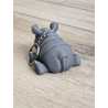 Breloczek Nosorożec 3d - Brelok Druk3d fidget Keychain mixGadzet