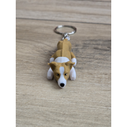 Breloczek Greyhound 3d - Seria Psów Brelok Druk3d fidget Keychain mixGadzet
