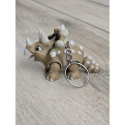 Breloczek Triceratops 3d - Brelok Druk3d fidget Keychain mixGadzet