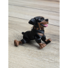 Rottweiler Twój Wierny Towarzysz w Miniaturze! 3d - Brelok Druk3d Keychain