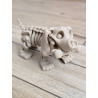 Figurka Szkielet Jamnika (18cm) + Gratisowa Kość! 3d - Brelok Druk3d fidget
