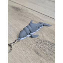 Breloczek Delfin 3d - Brelok Druk3d fidget Keychain mixGadzet